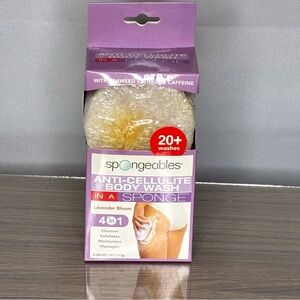 🐼 3/$25 Spongeables Lavender Bloom Anti-Cellulite Body Wash SEE DESCRIPTION